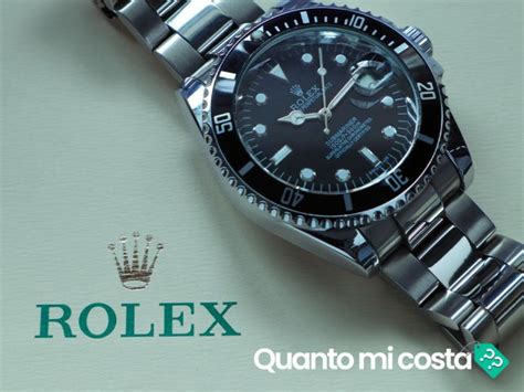 quanto costa il rolex submariner|Rolex subacqueo.